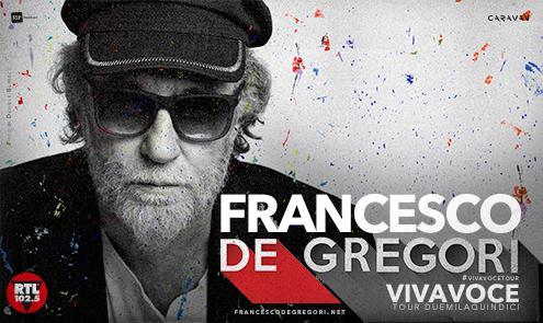 Francesco De Gregori: in giro per l'Italia con il Viva Voce Tour