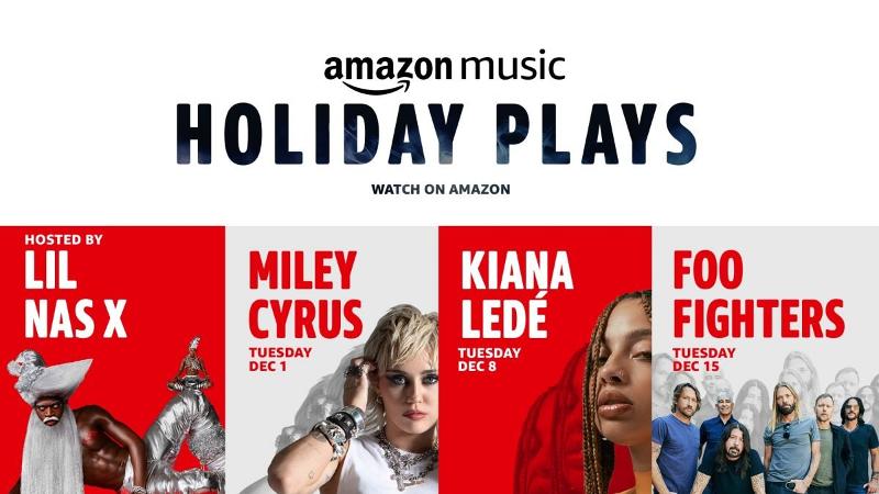 Alza il volume! I Foo Fighters ospiti a Amazon Music Holiday Plays