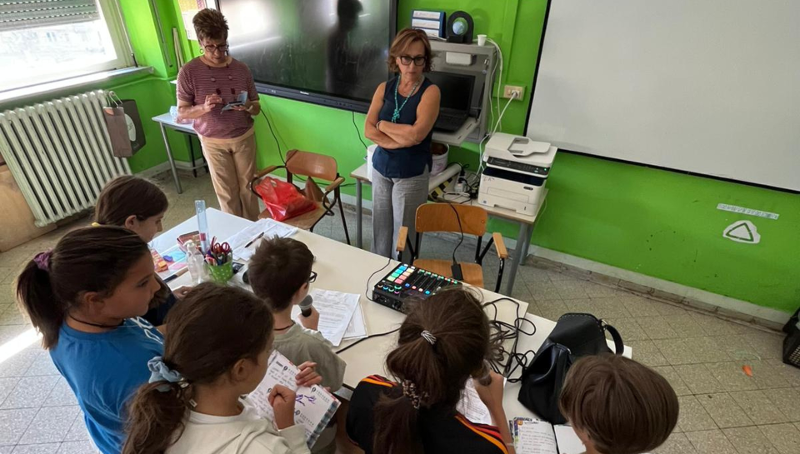 Podcast per la didattica, concluso il corso per docenti all'IC Rizzo