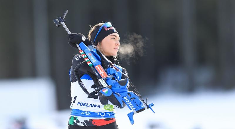 Biathlon, la risposta di Dorothea Wierer a casa sua