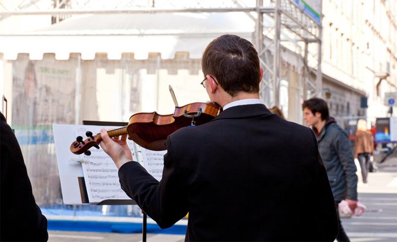 Beethoven al centro commerciale