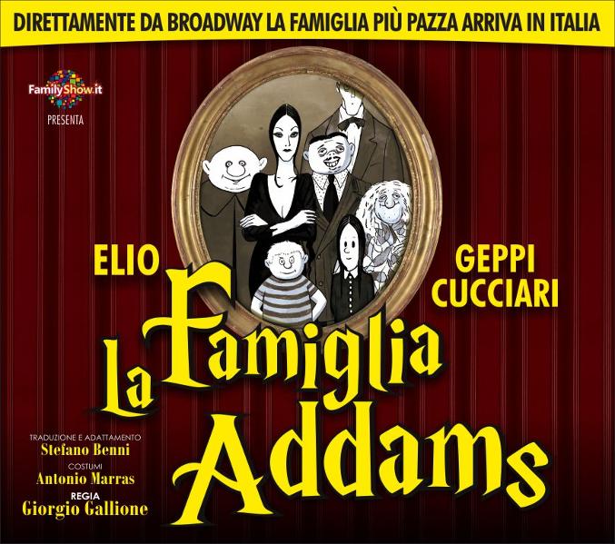 Il musical della Famiglia Addams sbarca in Italia!