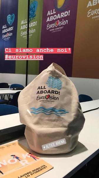 Siamo a Lisbona per l’Eurovision Song Contest: ci state seguendo su Instagram?