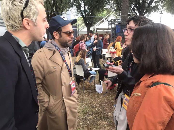 Alcuni scatti dalla press area del concertone del primo maggio, dove Francesco Zago e Ambra Camilloni, del Liceo Classico G. C. Tacito di Terni, hanno vissuto una full immersion nella atmosfera da backstage