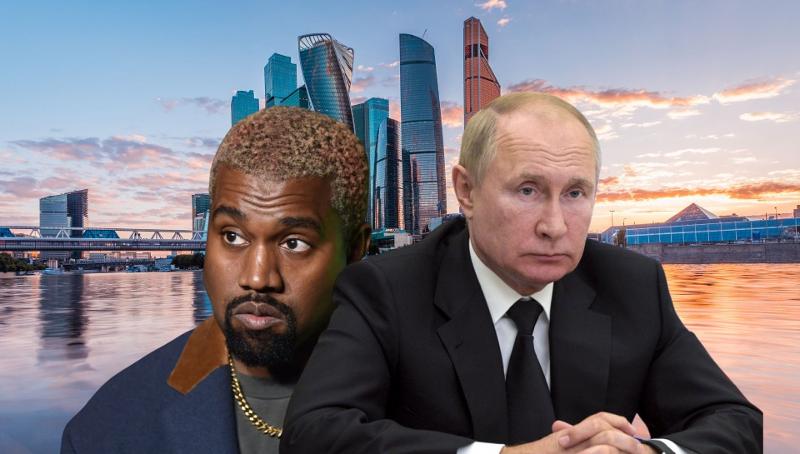 Kanye West sta trattando con alcuni magnati russi per incontrare Vladimir Putin