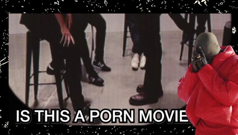 Kanye West mostra un film porno ai dirigenti Adidas