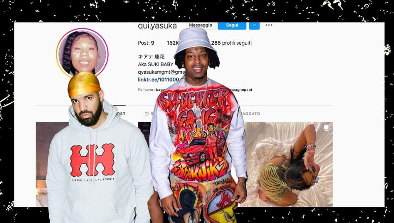 Chi è la ragazza sulla copertina dell’album di Drake e 21 Savage?