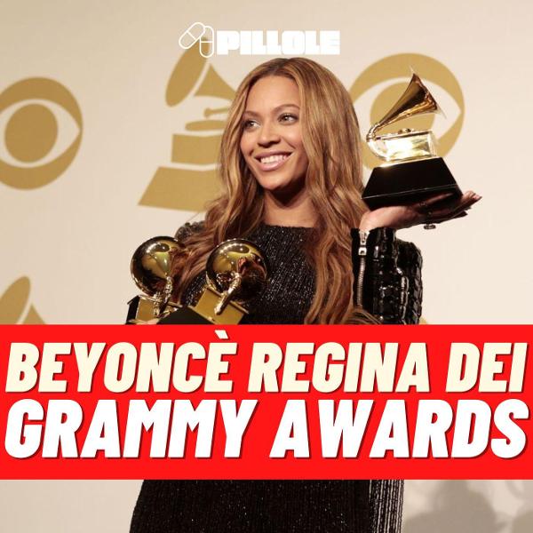 Beyoncé è appena diventata l’artista più nominata nella storia dei Grammy