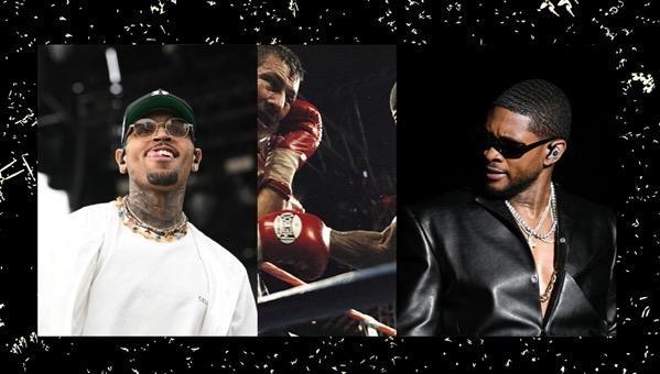 Chris Brown e Usher si esibiscono al Lovers and Friends dopo una presunta rissa