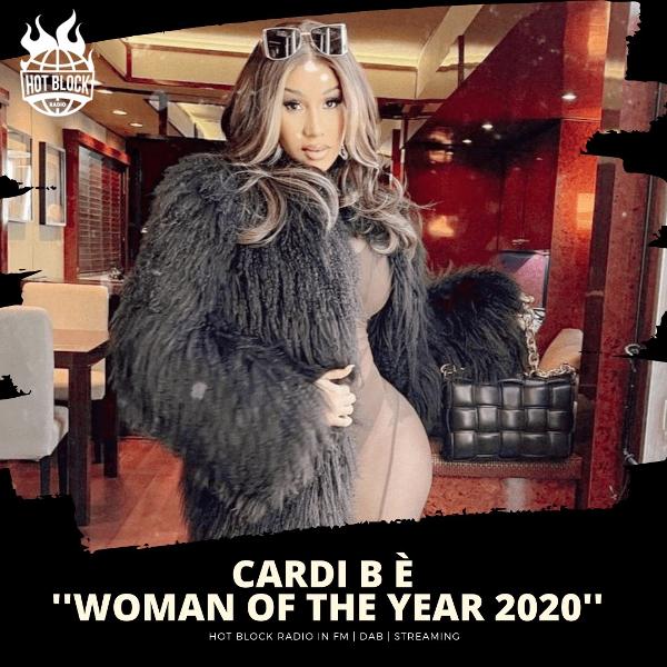 Cardi B  è ”Woman Of The Year” 2020