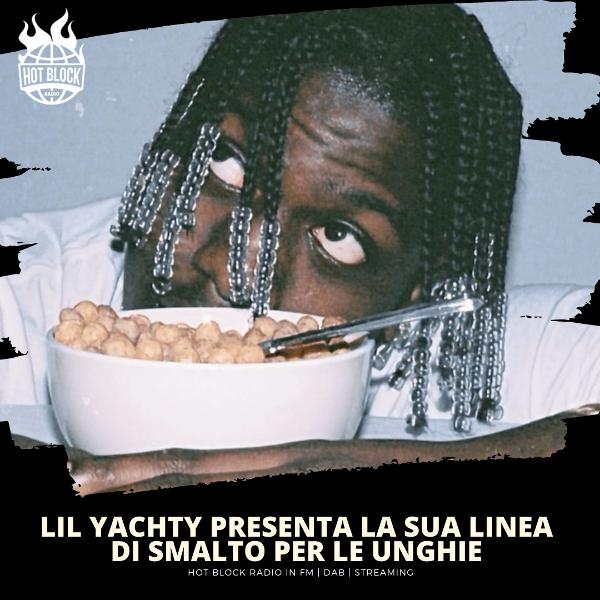 Lil Yachty presenta la sua linea di smalto per le unghie in supporto a un giovane studente