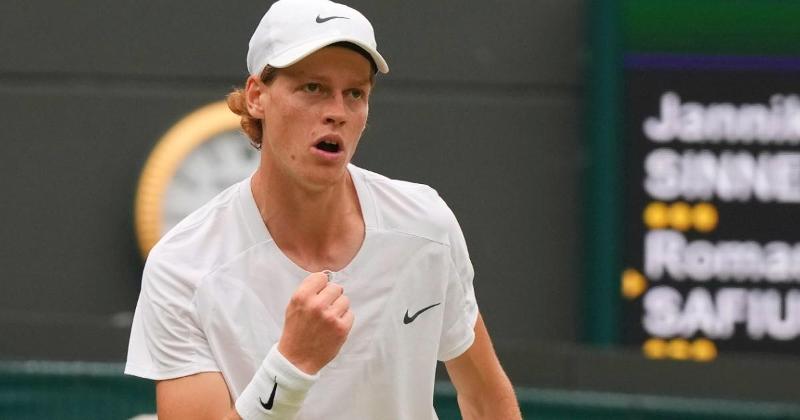 Wimbledon, Sinner sempre più in alto. Giocherà la sua prima semifinale di uno Slam