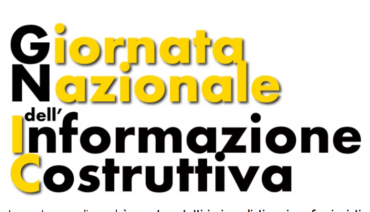 Giornata Nazionale dell'Informazione Costruttiva, insieme per un giornalismo libero