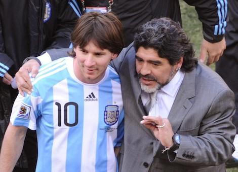 Messi è megl' e Maradona?