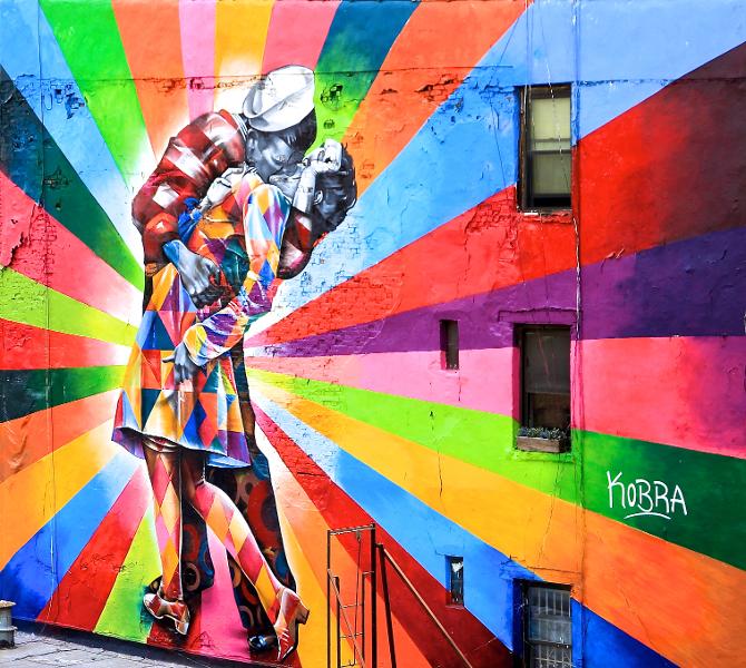 Kobrastreetart, i muri sono la sua tela