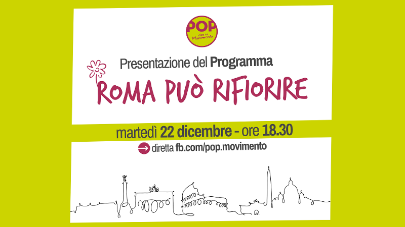 Pop, Roma può rifiorire