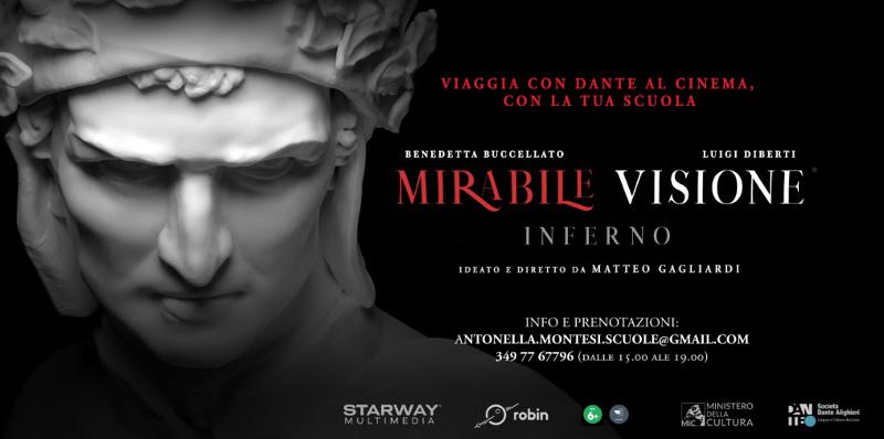 Mirabile visione inferno, il docufilm sull’inferno di Dante torna nelle sale