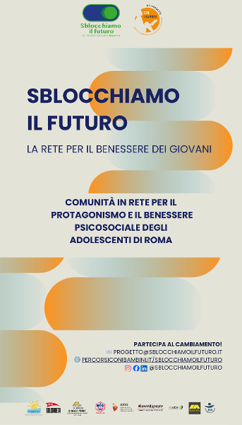 Sblocchiamo il Futuro: a Roma nasce una rete per il benessere psicosociale degli adolescenti
