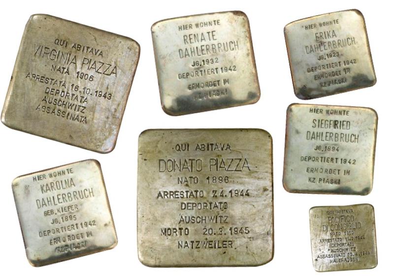 Proiettiamo sui muri la storia delle pietre d’inciampo