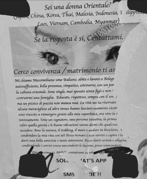 AAA Cercasi donna asiatica