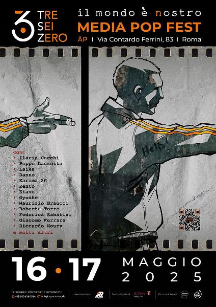 “IL MONDO È NOSTRO!” : il 16 e 17 maggio a Roma la prima edizione di TRESEIZERO - Media Pop Fest